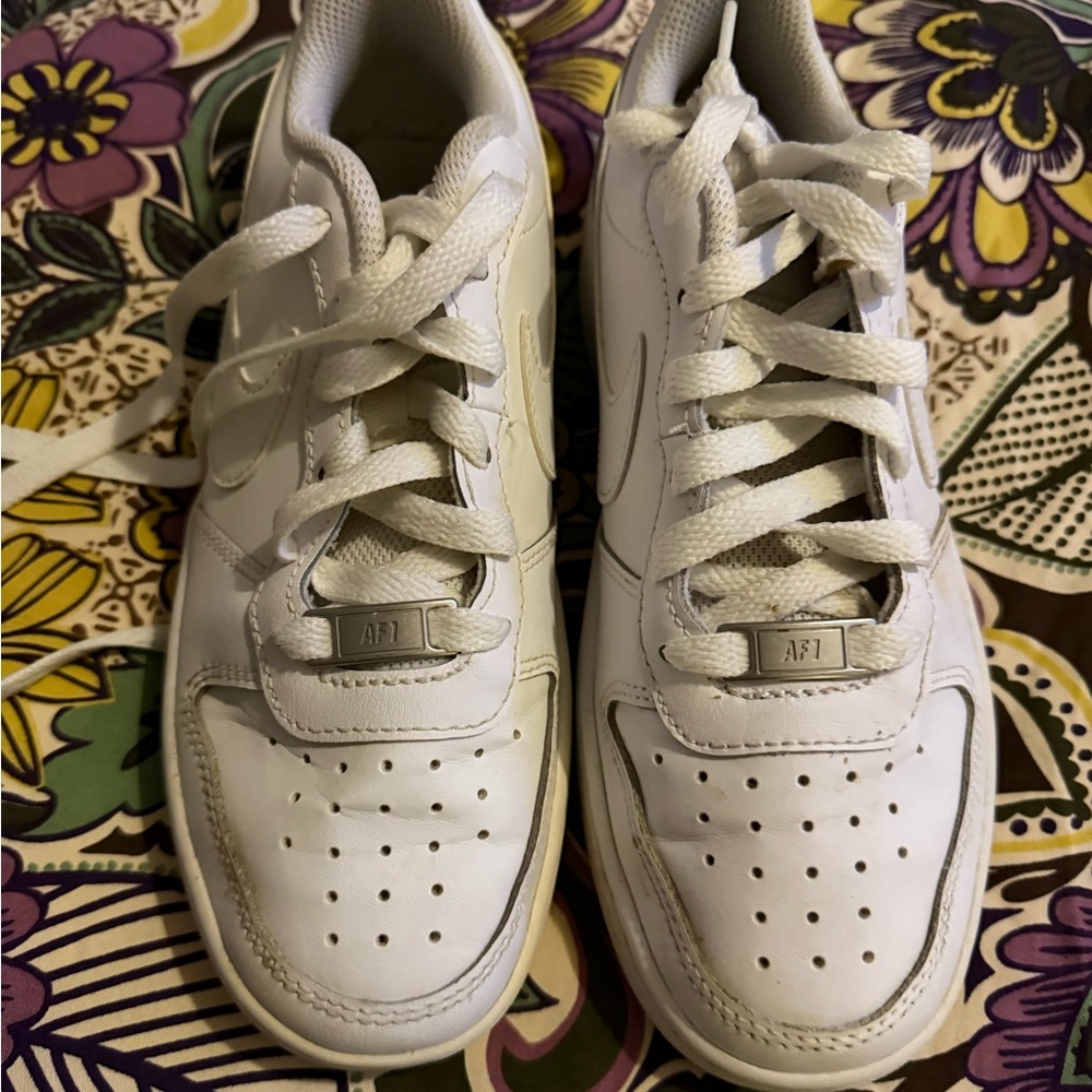 Classic White Kids' Sneakers